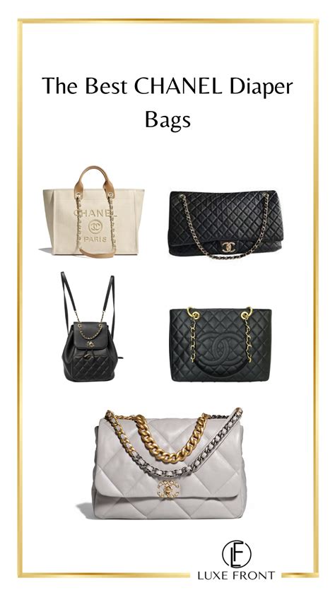 chanel diaper bag replicas|designer diaper bag tote.